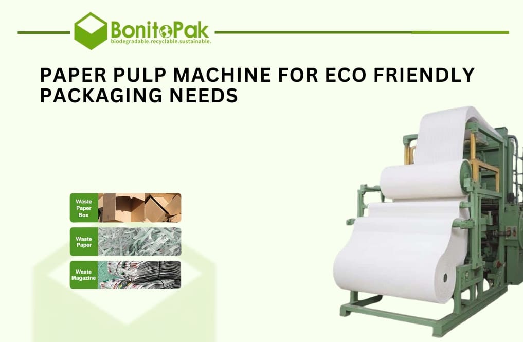Paper Pulp Machine for Eco Friendly Packaging Needs
