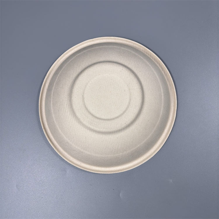 Kompostierbare Zuckerrohr-Bagasse-Teller