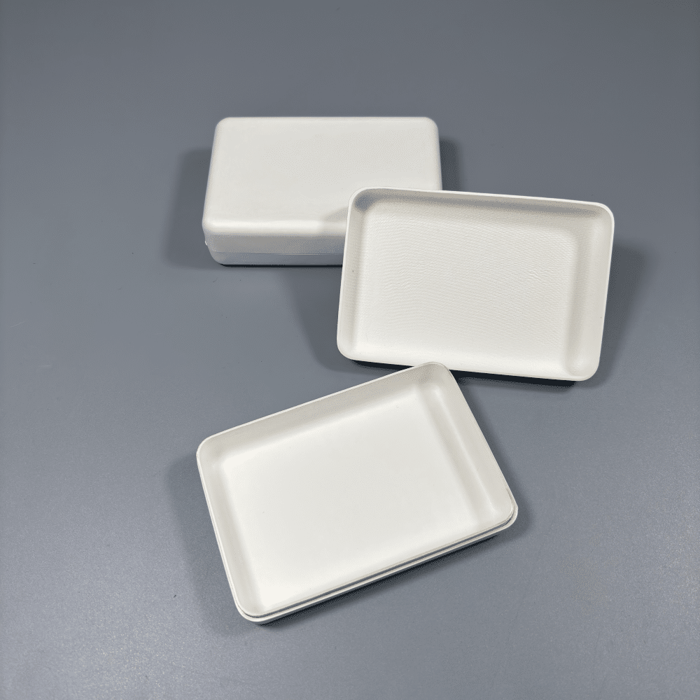 Kundenspezifische biologisch abbaubare Bagasse-Zellstoffschachtel