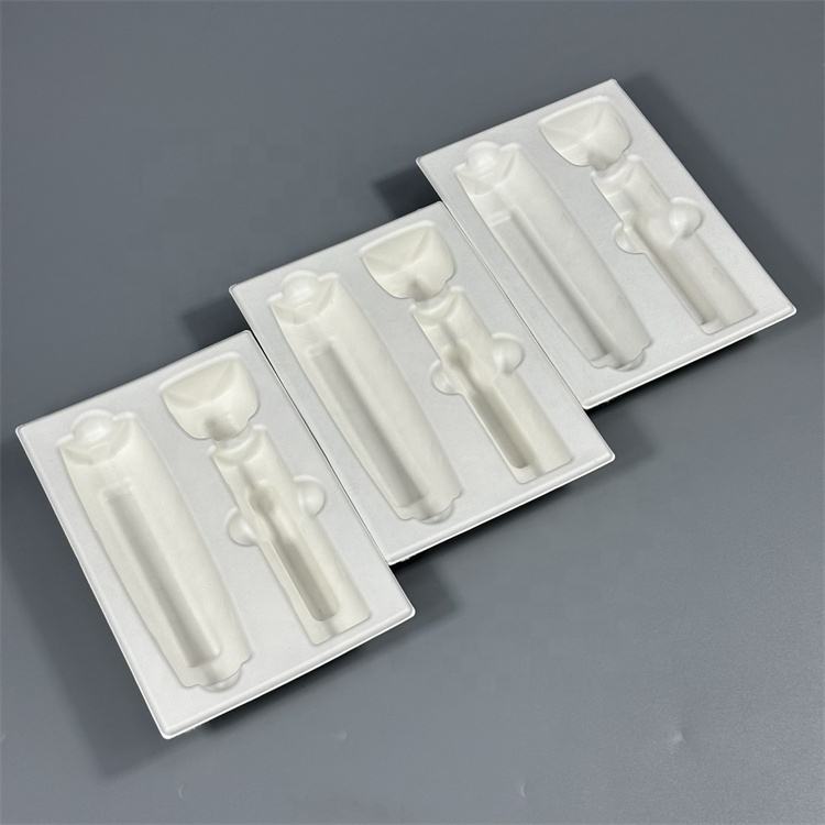 Pulp Degradable Cosmetics Tray