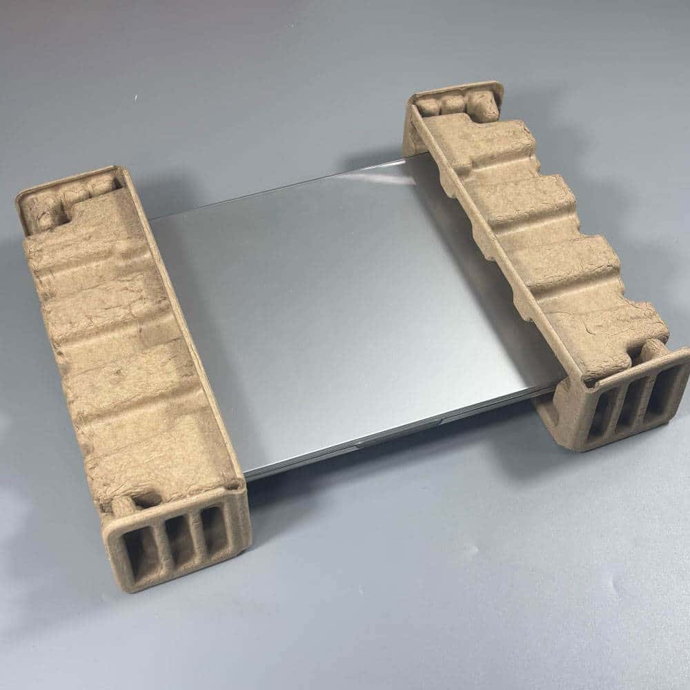 Biodegradable Molded Pulp Laptop Shipping Tray