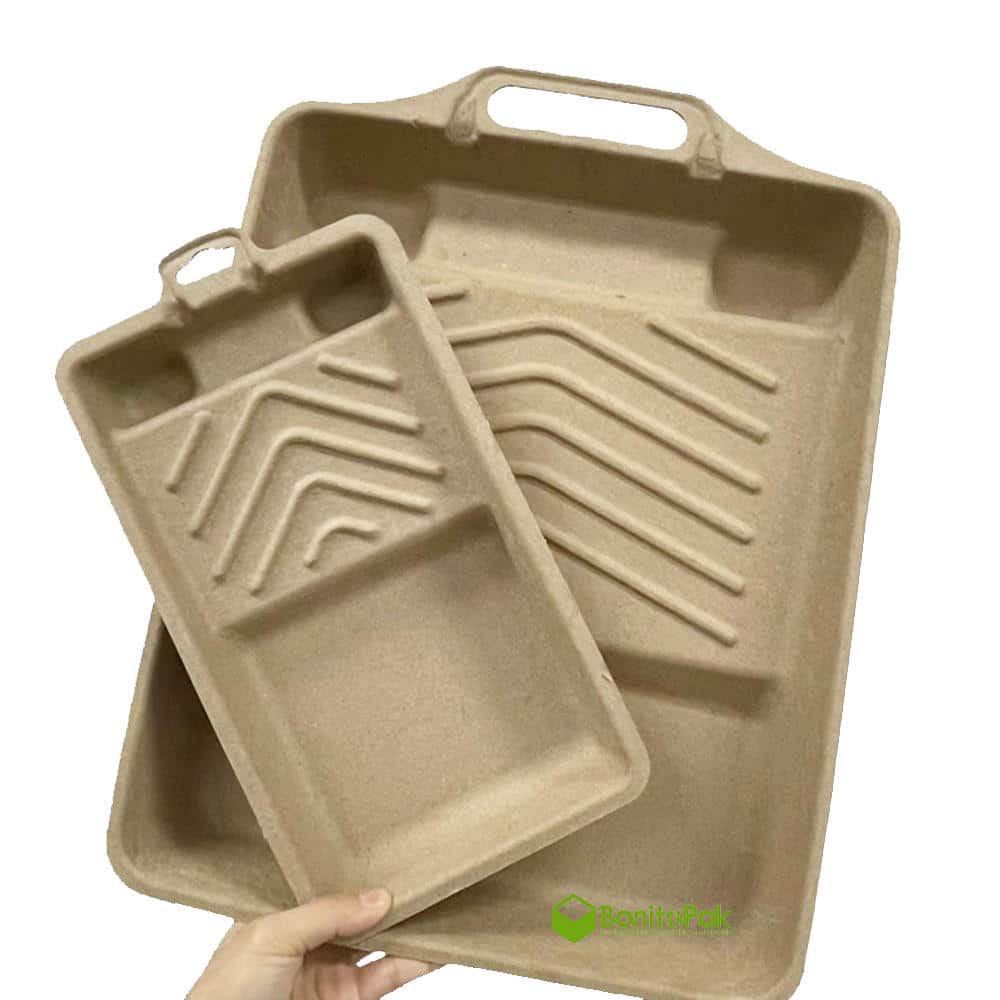 Biodegradable Molded Pulp Paint Tray