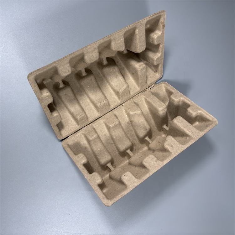 Custom Molded Pulp Wine Shipper Inserts