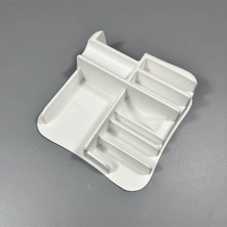 Compostable Molded Pulp Medical Trays