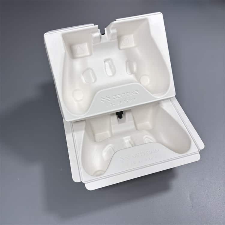 Molded Fiber Pulp Tray for Gamepad Packaging