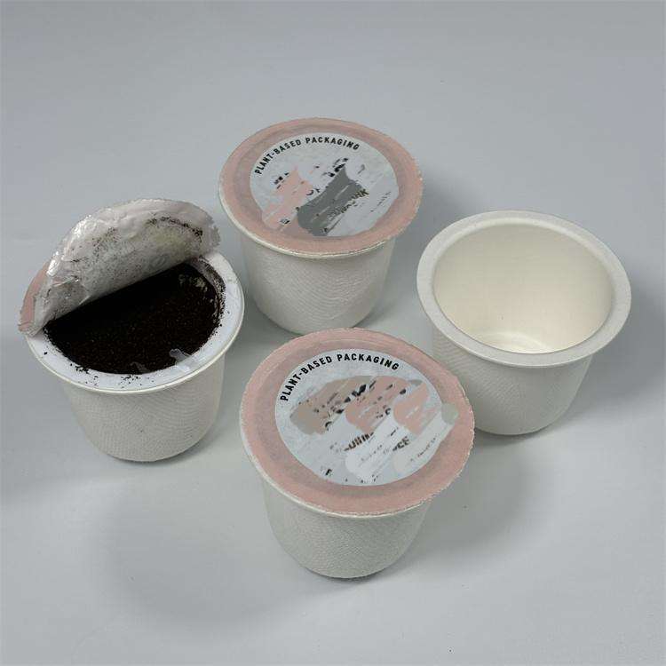 Kompostierbare Bagasse-Kaffeekapseln