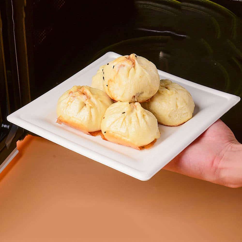 Kompostierbare Bagasse Pappteller 