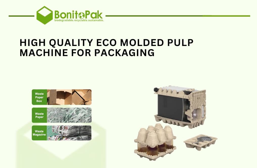 High Quality Eco Molded Pulp Machine for Packaging