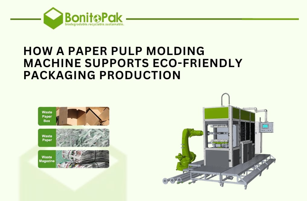 Máquina de moldeo de pasta de papel