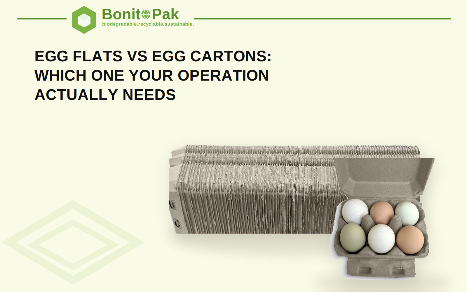 Egg Flats vs Egg Cartons