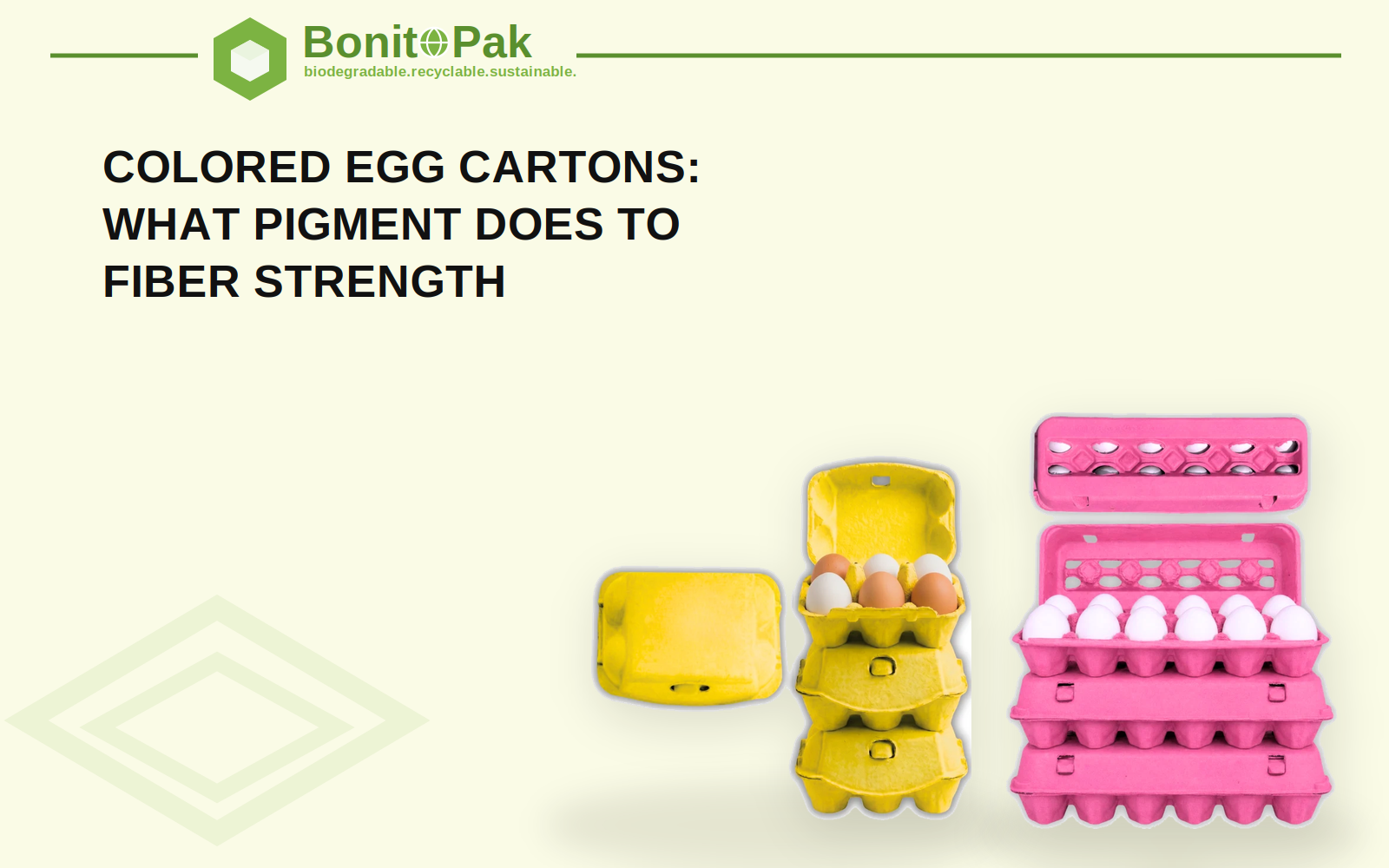 Colored Egg Cartons