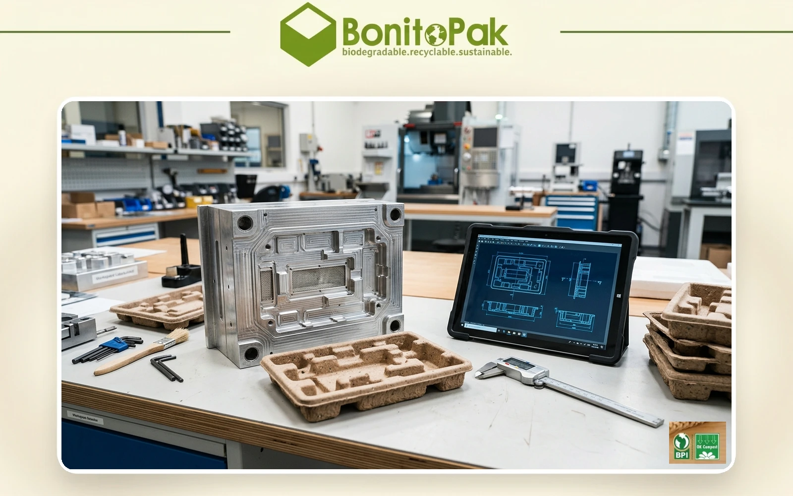 Custom Molded Pulp Packaging Development Timeline from Concept to Delivery by BonitoPak