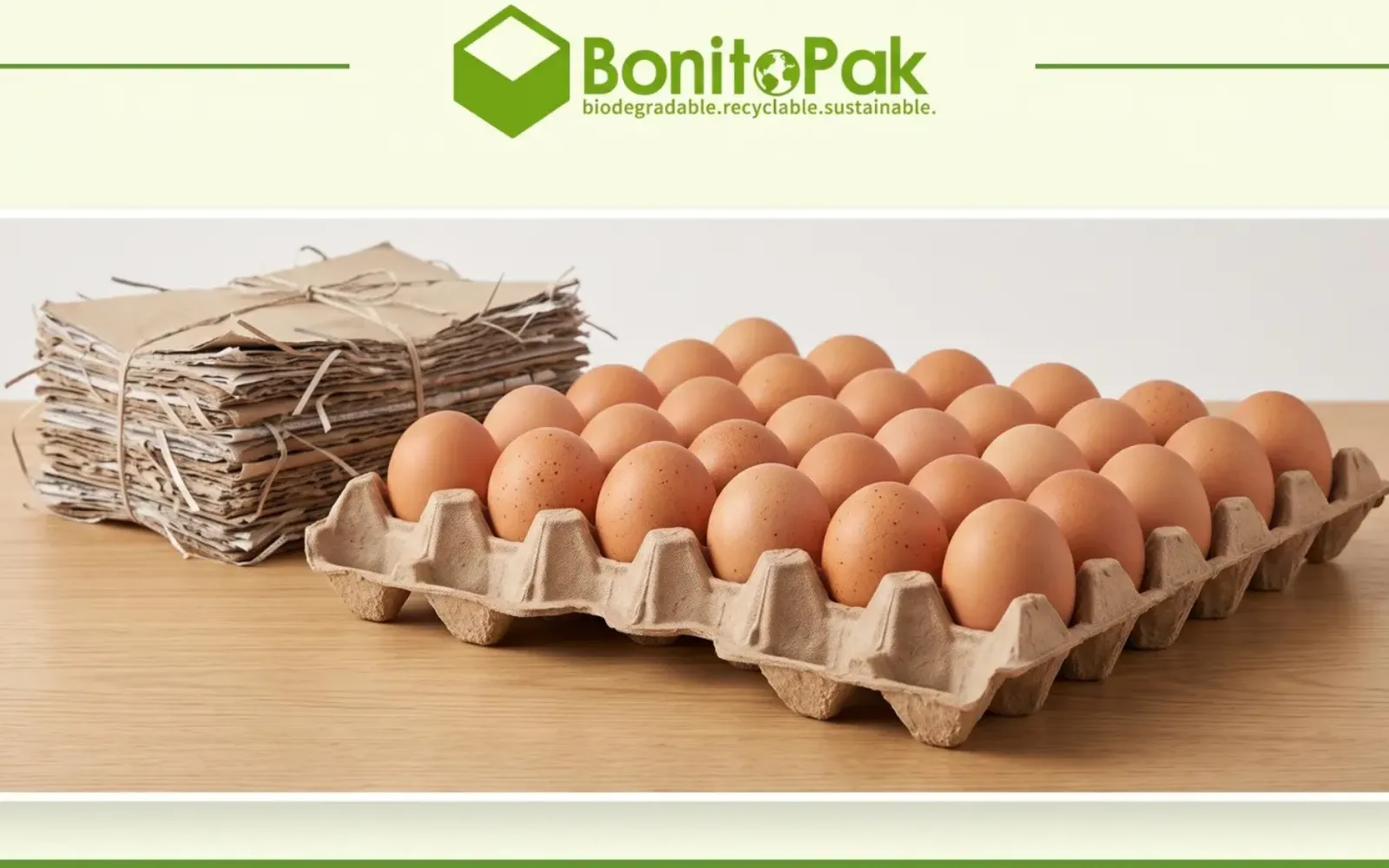 How Are Pulp Egg Trays Made From Recycled Paper to Finished Tray